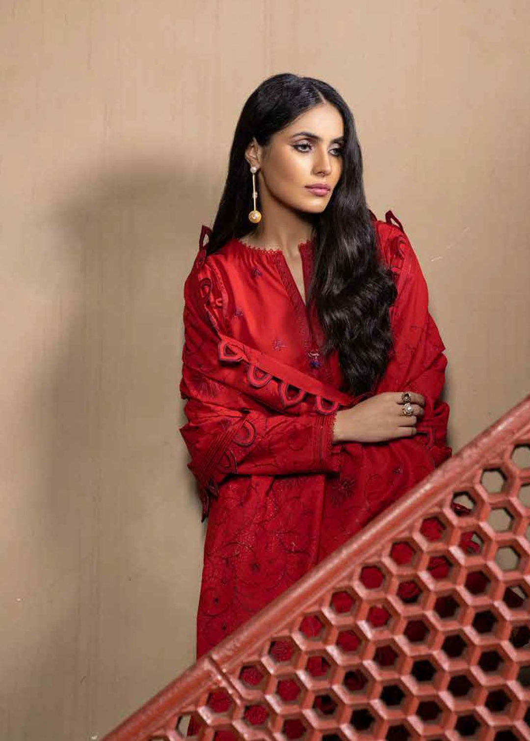 Pure Joy of Winter By Gul Ahmed Embroidered Karandi Suits Unstitched 3 Piece GA22PJ AY-12005 - Winter Collection