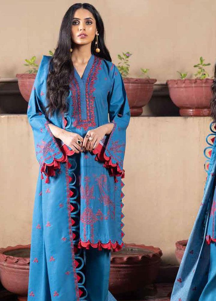 Pure Joy of Winter By Gul Ahmed Embroidered Karandi Suits Unstitched 3 Piece GA22PJ AY-12018 - Winter Collection