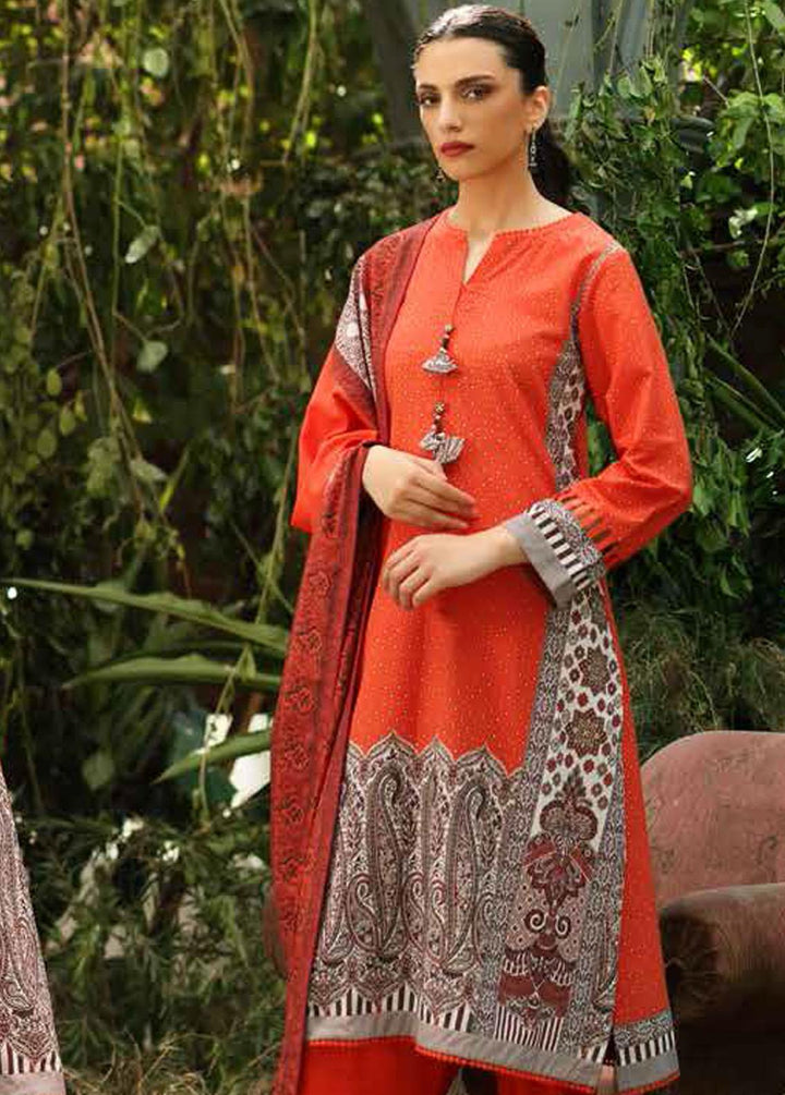 Pure Joy of Winter By Gul Ahmed Printed Karandi Suits Unstitched 3 Piece GA22PJ AY-12022 A - Winter Collection
