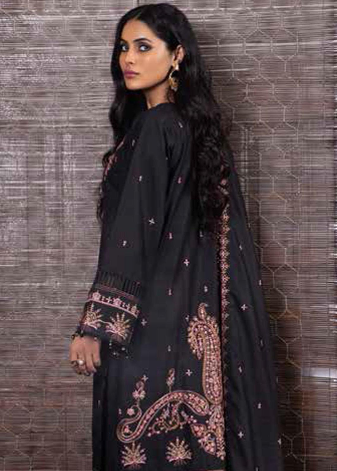 Pure Joy of Winter By Gul Ahmed Embroidered Karandi Suits Unstitched 3 Piece GA22PJ AY-12024 - Winter Collection