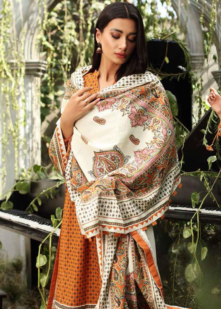 Pure Joy of Winter By Gul Ahmed Printed Karandi Suits Unstitched 3 Piece GA22PJ AY-12034 B - Winter Collection