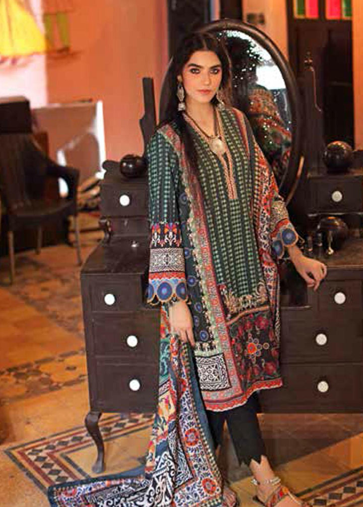 Pure Joy of Winter By Gul Ahmed Printed Khaddar Suits Unstitched 3 Piece GA22PJ PVS-12001 A - Winter Collection