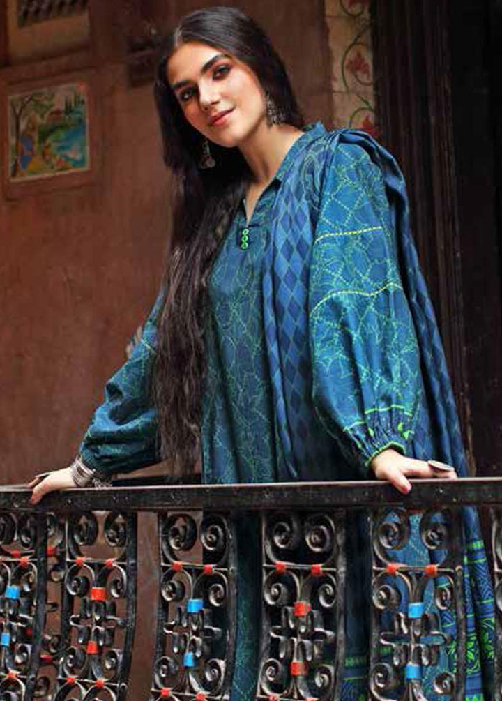 Pure Joy of Winter By Gul Ahmed Printed Khaddar Suits Unstitched 3 Piece GA22PJ PVS-12005 B - Winter Collection