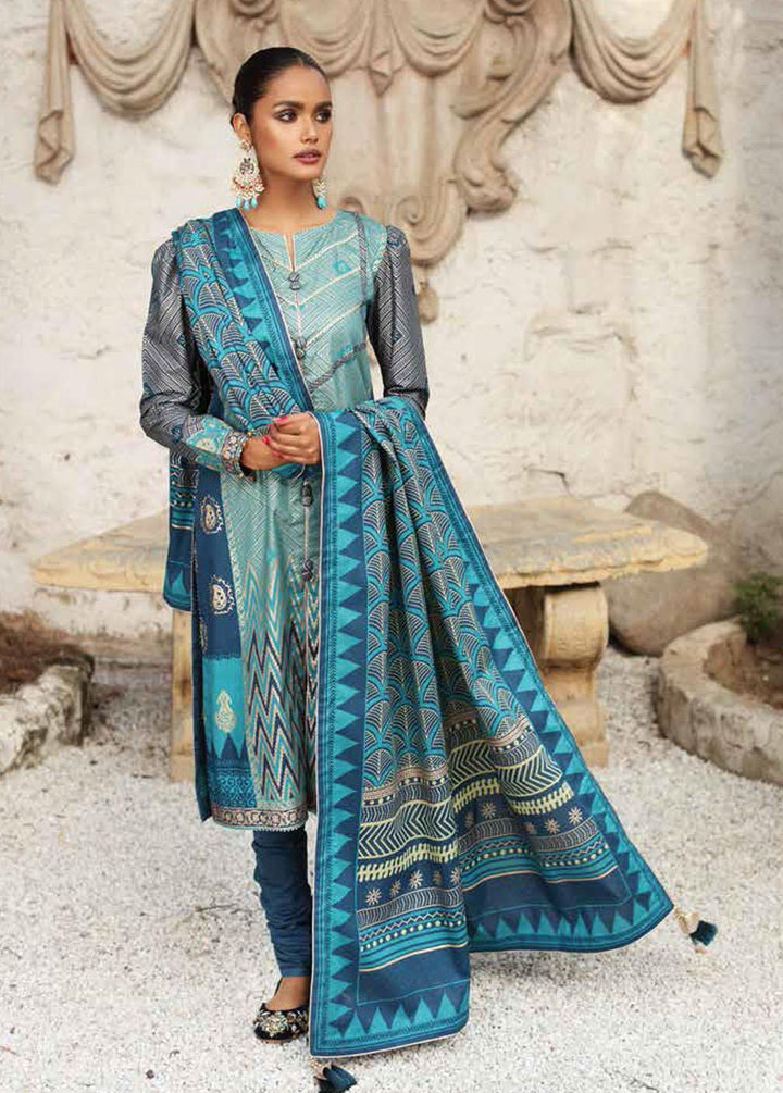 Pure Joy of Winter By Gul Ahmed Printed  Suits Unstitched 3 Piece GA22PJ WS-12002 A - Winter Collection