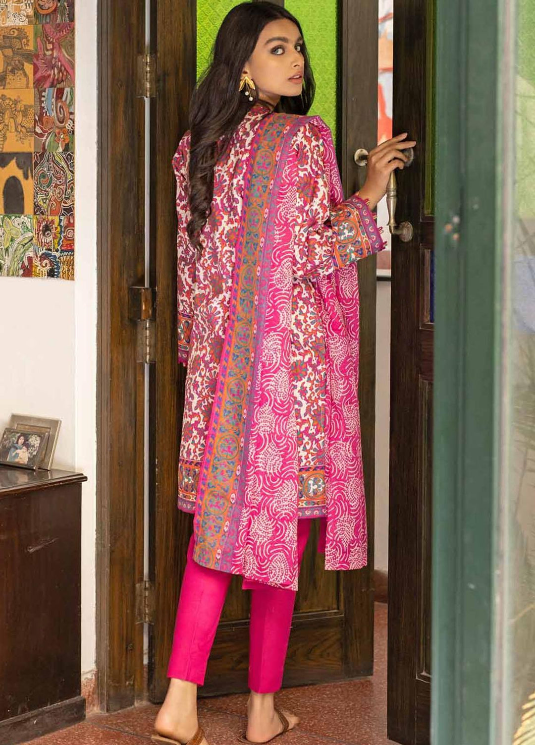 Rang Angan By Gul Ahmed Printed Lawn Suits Unstitched 3 Piece GA21RA CL-1264 A - Summer Collection