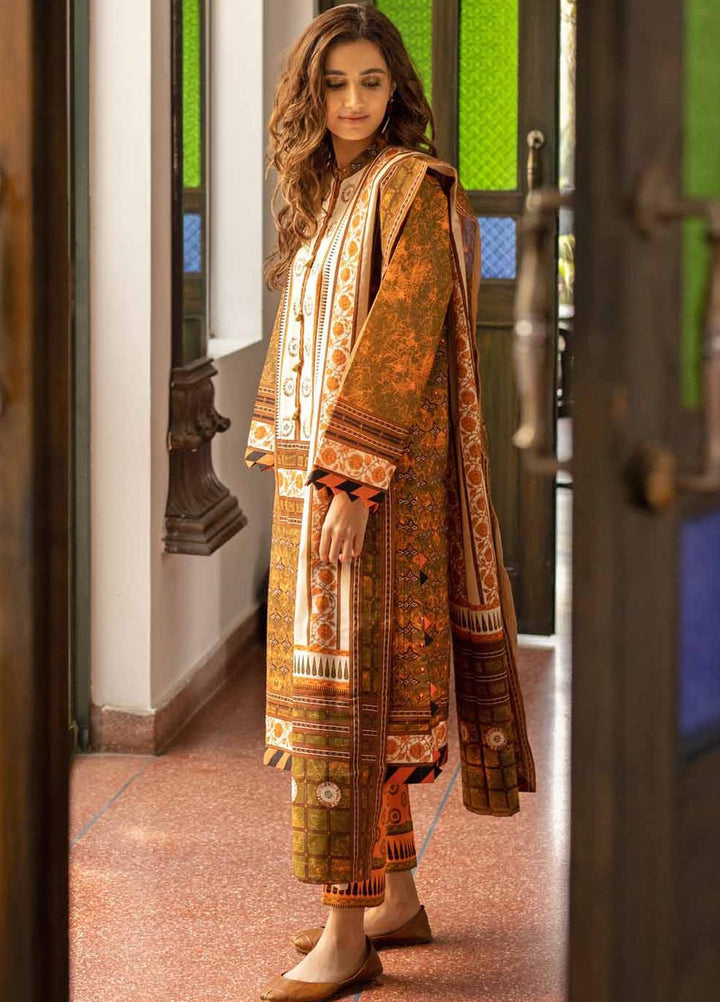Rang Angan By Gul Ahmed Printed Lawn Suits Unstitched 3 Piece GA21RA CL-1268 A - Summer Collection