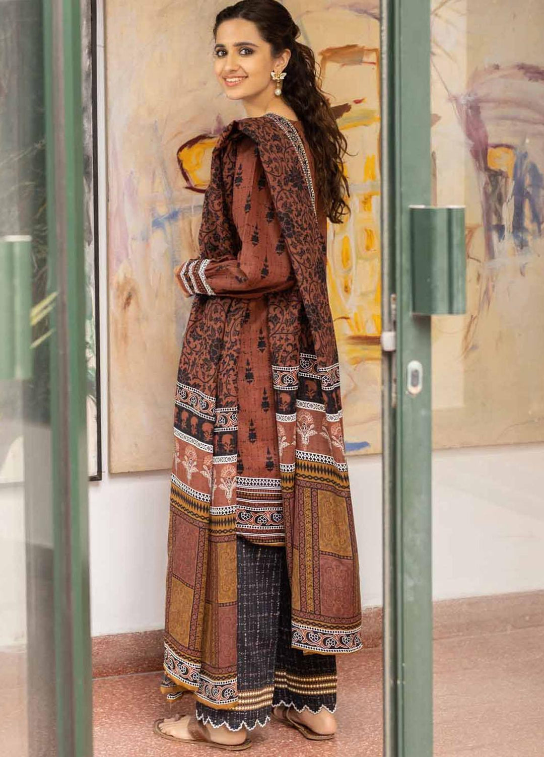 Rang Angan By Gul Ahmed Printed Lawn Suits Unstitched 3 Piece GA21RA CL-1325 A - Summer Collection