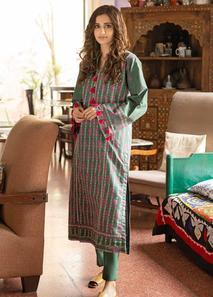 Rang Angan By Gul Ahmed Printed Lawn Suits Unstitched 2 Piece GA21RA TL-326 A - Summer Collection