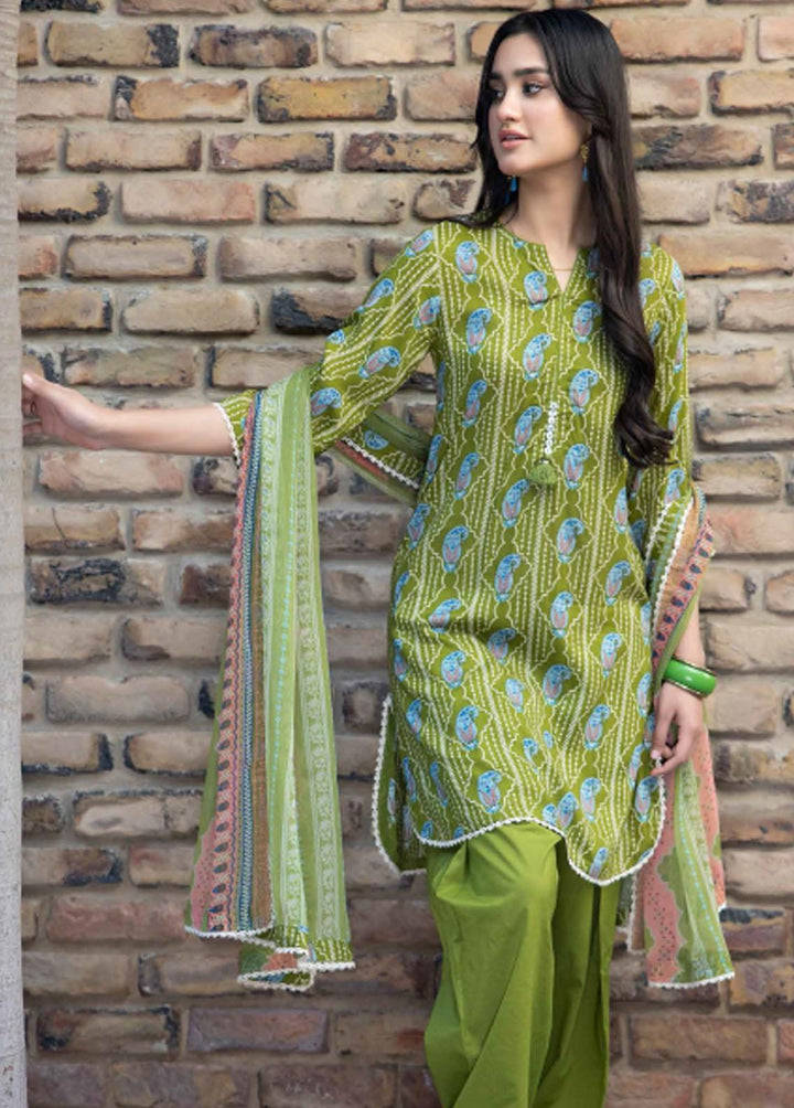 Breeze By Gul Ahmed Printed Lawn Suits Unstitched 3 Piece GA23B BM-32031 - Summer Collection