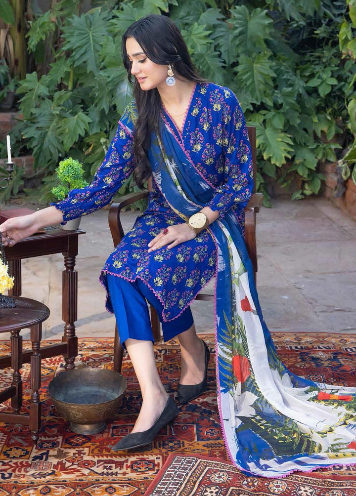 Breeze By Gul Ahmed Printed Lawn Suits Unstitched 3 Piece GA23B BM-32033 - Summer Collection