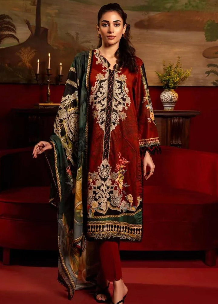 Gul Ahmed Printed Lawn Suits Unstitched 3 Piece GA24RC CL-42176 - Summer Collection