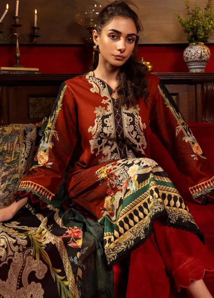 Gul Ahmed Printed Lawn Suits Unstitched 3 Piece GA24RC CL-42176 - Summer Collection