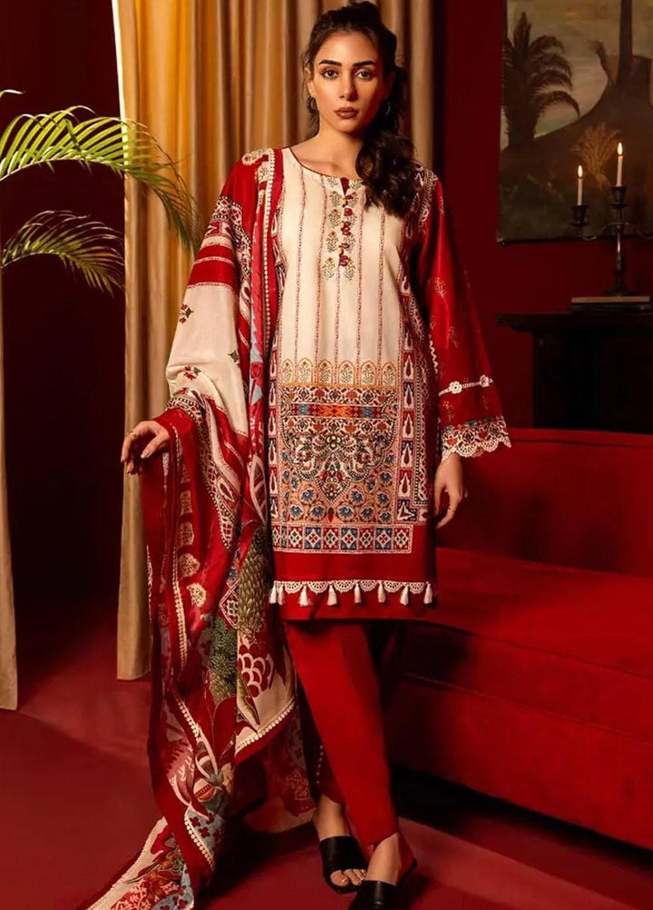 Gul Ahmed Printed Lawn Suits Unstitched 3 Piece GA24RC CL-42177 - Summer Collection