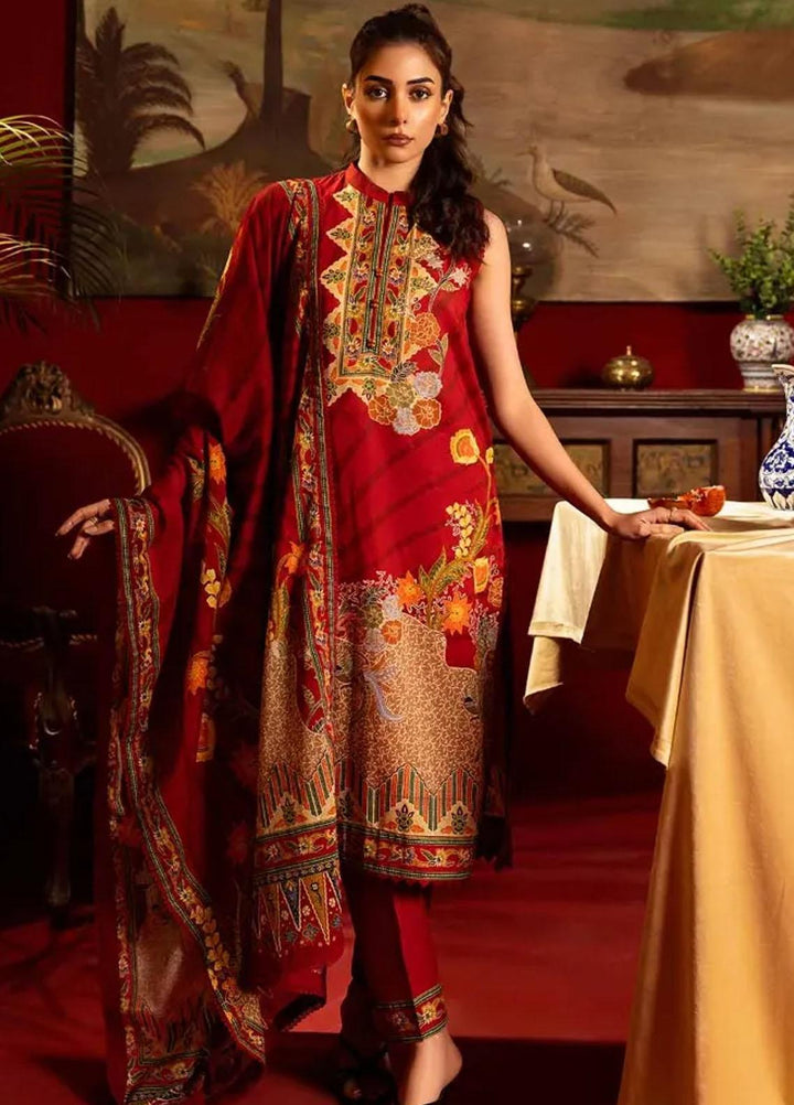 Gul Ahmed Printed Lawn Suits Unstitched 3 Piece GA24RC CL-42181 - Summer Collection