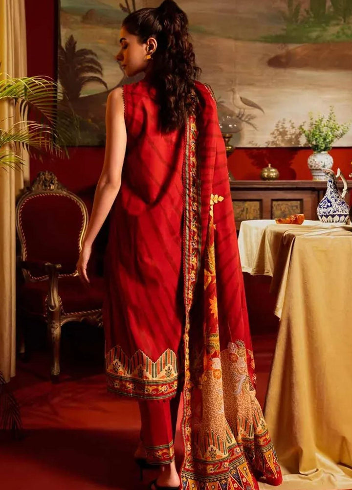 Gul Ahmed Printed Lawn Suits Unstitched 3 Piece GA24RC CL-42181 - Summer Collection