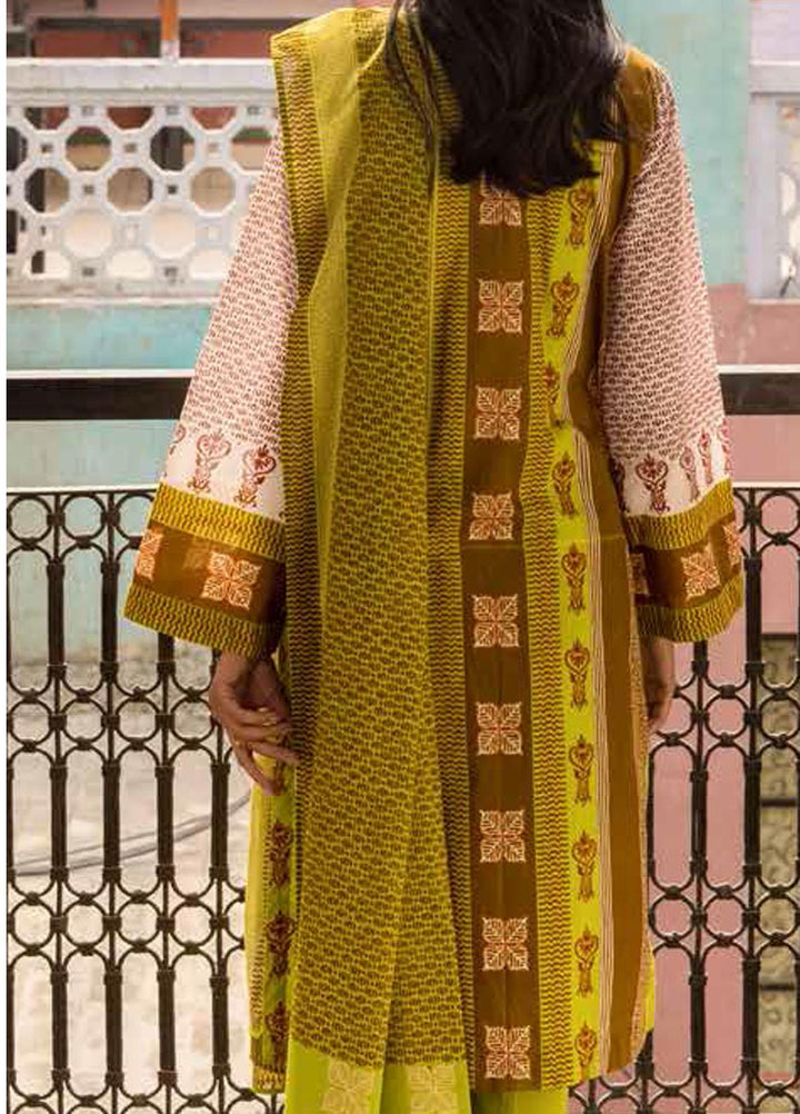 Gul Ahmed Embroidered Lawn Suits Unstitched 2 Piece GA21LL TL358 - Summer Collection