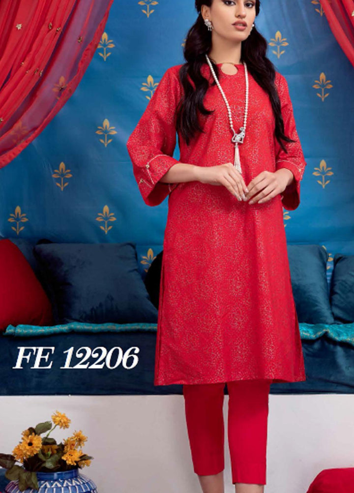 Sunehri By Gul Ahmed Embroidered Lawn Suits Unstitched 2 Piece GA21SL FE-12206 - Summer Collection