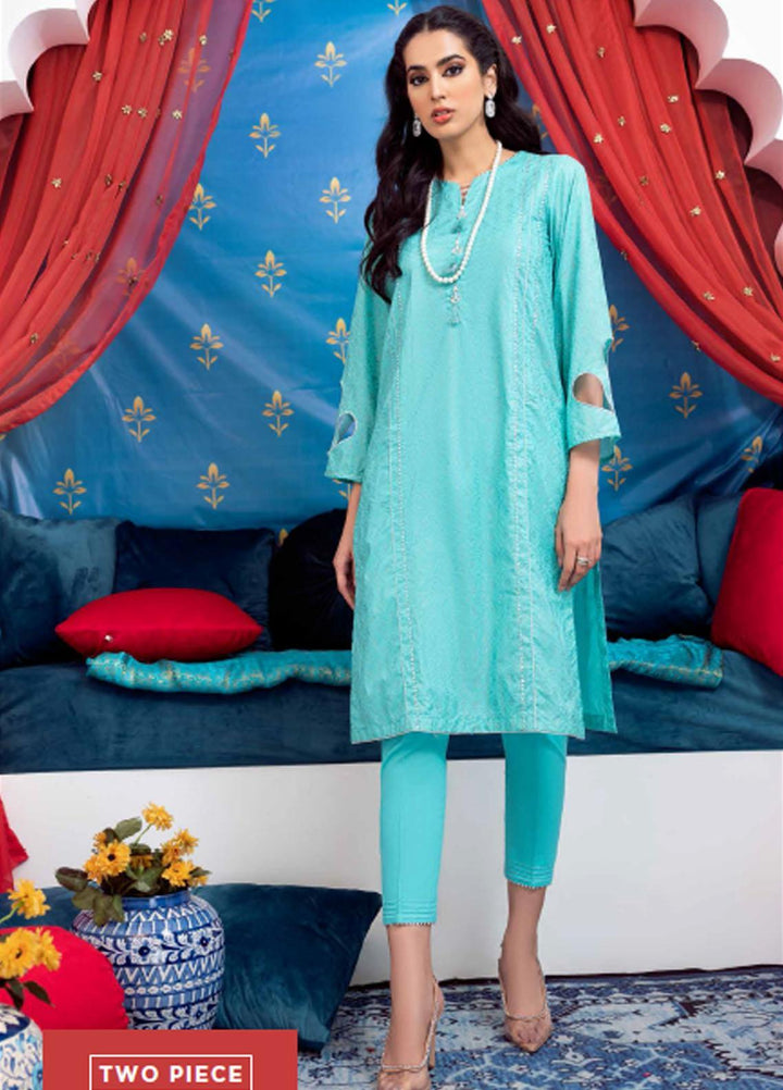 Sunehri By Gul Ahmed Embroidered Lawn Suits Unstitched 2 Piece GA21SL FE-12207 - Summer Collection