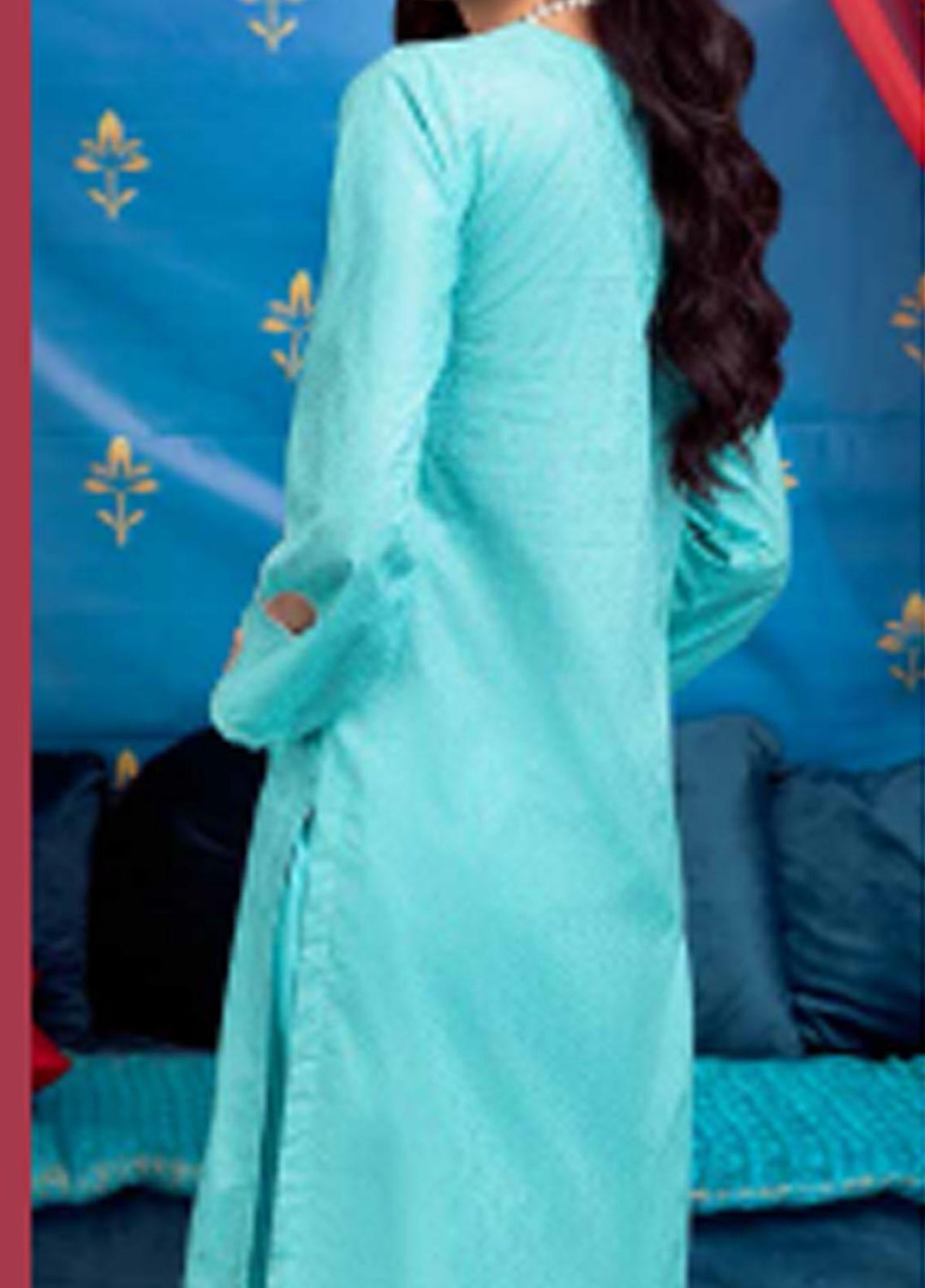 Sunehri By Gul Ahmed Embroidered Lawn Suits Unstitched 2 Piece GA21SL FE-12207 - Summer Collection