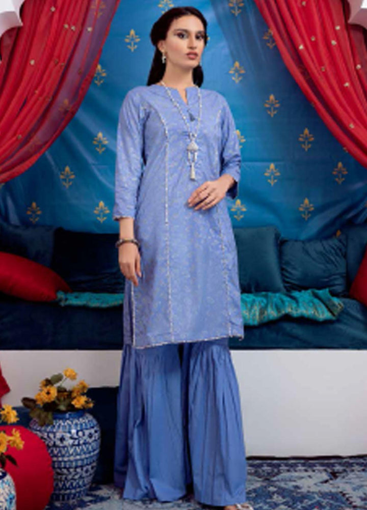 Sunehri By Gul Ahmed Embroidered Lawn Suits Unstitched 2 Piece GA21SL FE-12208 - Summer Collection