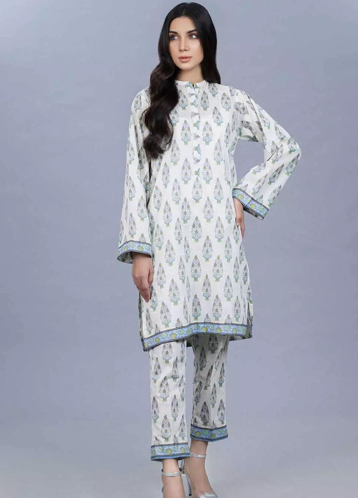 Gul Ahmed Printed Lawn  Unstitched Kurties GA21VG SL-888-B - Summer Collection