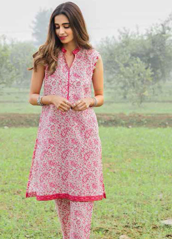 Gul Ahmed Printed Lawn  Unstitched Kurties GA21VG SL 894-A - Summer Collection