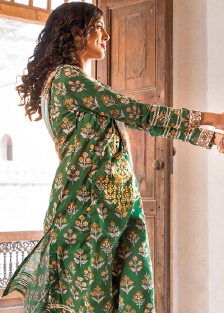 Vintage Garden By Gul Ahmed Printed Lawn Suits Unstitched 3 Piece GA23V CL-32236A - Summer Collection