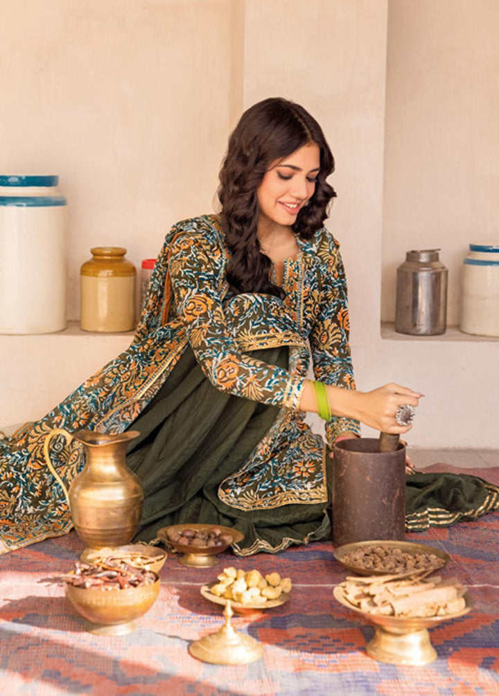 Vintage Garden By Gul Ahmed Printed Lawn Suits Unstitched 3 Piece GA23V CL-32237A - Summer Collection