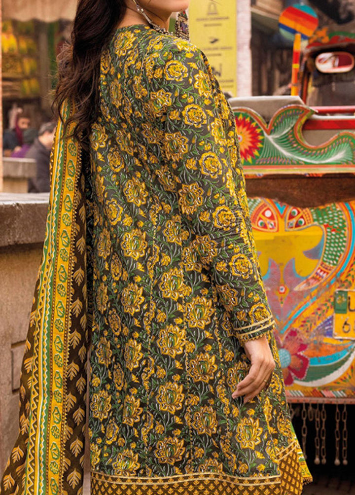 Vintage Garden By Gul Ahmed Printed Lawn Suits Unstitched 3 Piece GA23V CL-32449A - Summer Collection