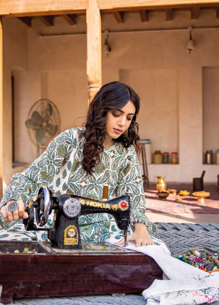 Vintage Garden By Gul Ahmed Printed Lawn Suits Unstitched 2 Piece GA23V TL-32025A - Summer Collection