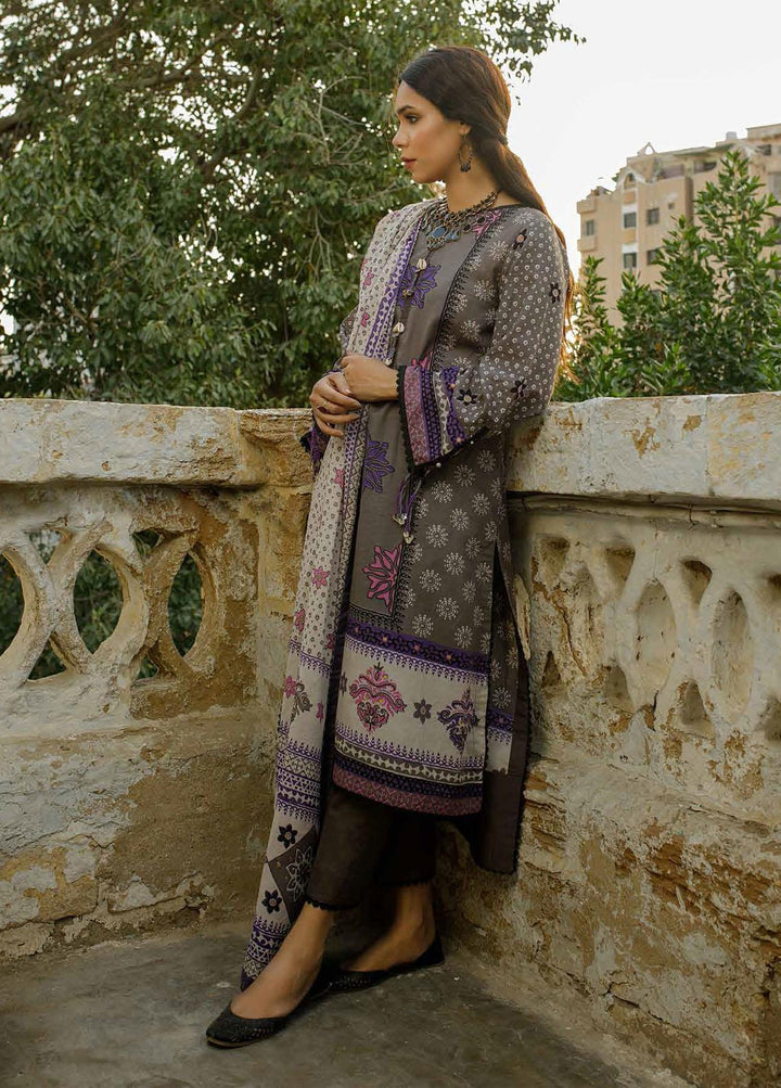 Vintage By Gul Ahmed Printed Lawn Suits Unstitched 2 Piece GA22V TL-22025 - Summer Collection