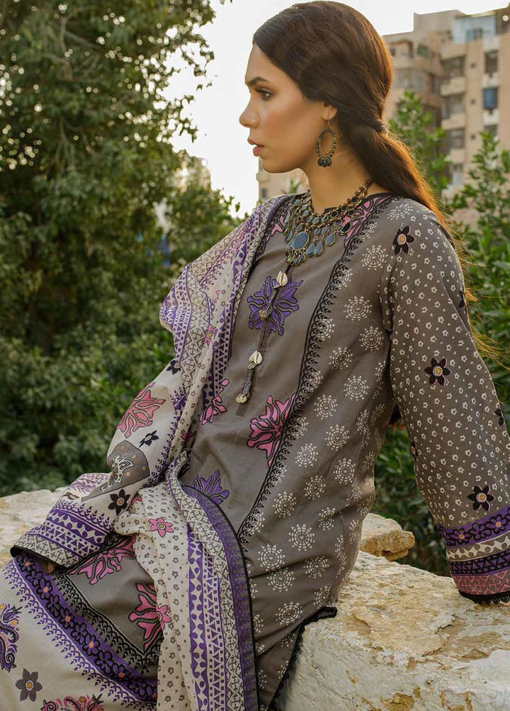 Vintage By Gul Ahmed Printed Lawn Suits Unstitched 2 Piece GA22V TL-22025 - Summer Collection