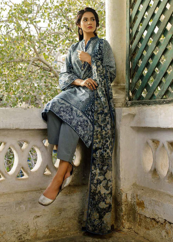 Vintage By Gul Ahmed Printed Lawn Suits Unstitched 2 Piece GA22V TL-22026 - Summer Collection