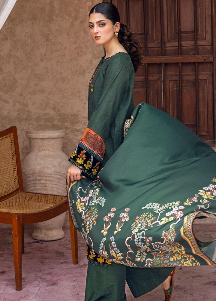 Gul Ahmed Embroidered Pashmina Suits Unstitched 3 Piece GA23WB AP 32027 - Winter Collection