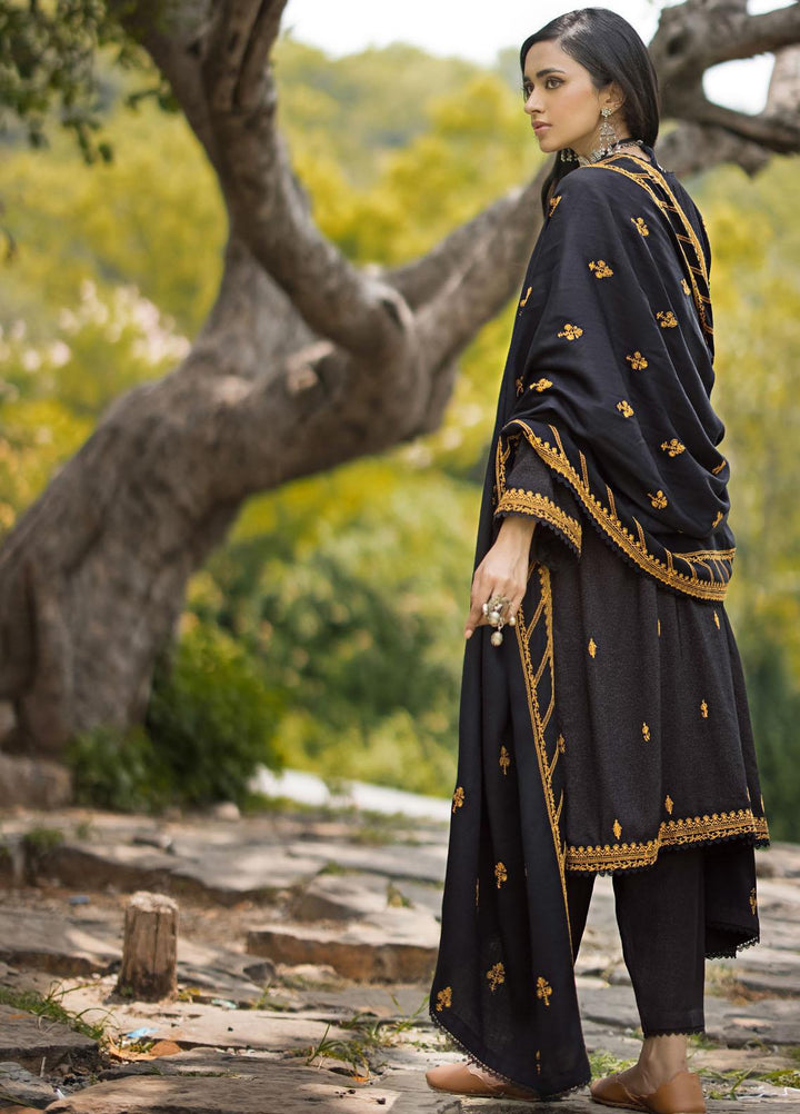 Gul Ahmed Embroidered Pashmina Suits Unstitched 3 Piece GA23WB AP 32058 - Winter Collection