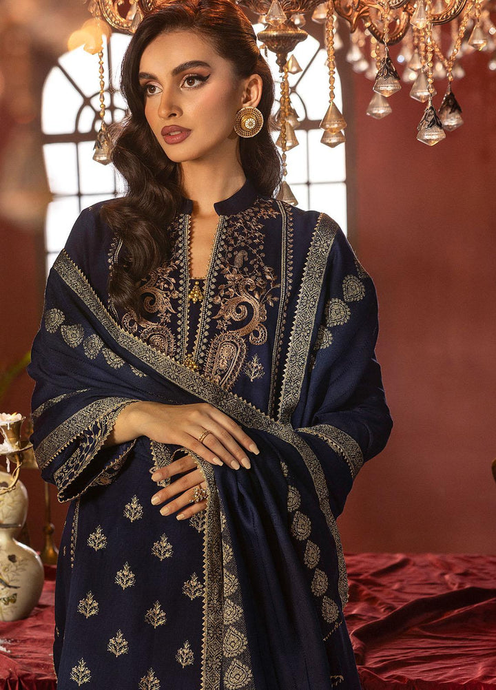 Gul Ahmed Embroidered Pashmina Suits Unstitched 3 Piece GA23WB AP 32082 - Winter Collection