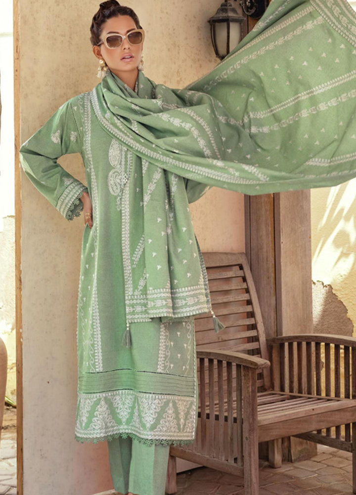 Gul Ahmed Embroidered Linen Suits Unstitched 3 Piece GA23WB RC 32002 - Winter Collection