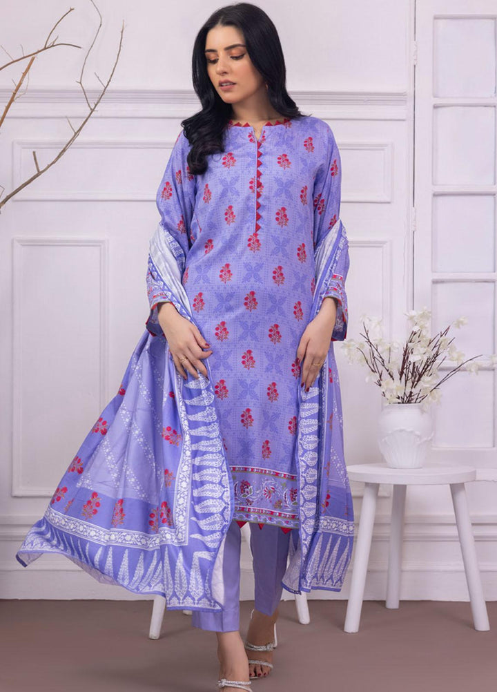 Gul Ahmed Embroidered Linen Suits Unstitched 3 Piece GA23WB WNS 32231 A - Winter Collection