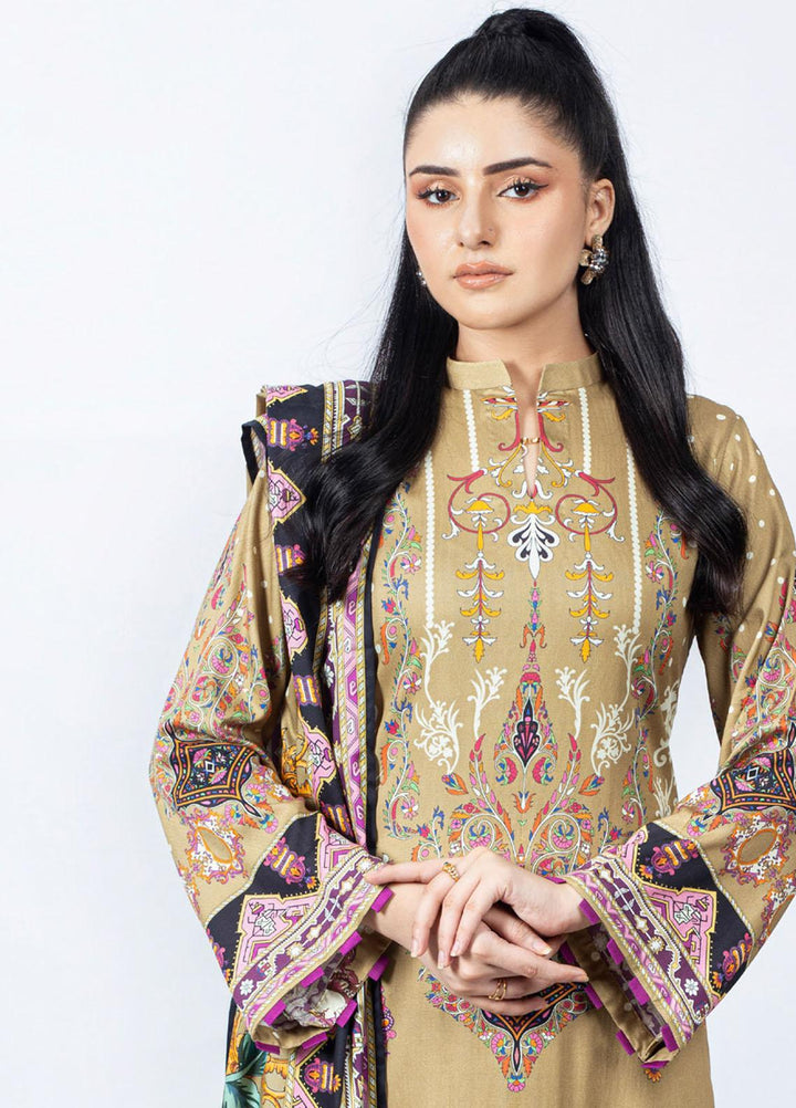 Gul Ahmed Embroidered Cotail Suits Unstitched 3 Piece GA23WB WNS 32256 A - Winter Collection