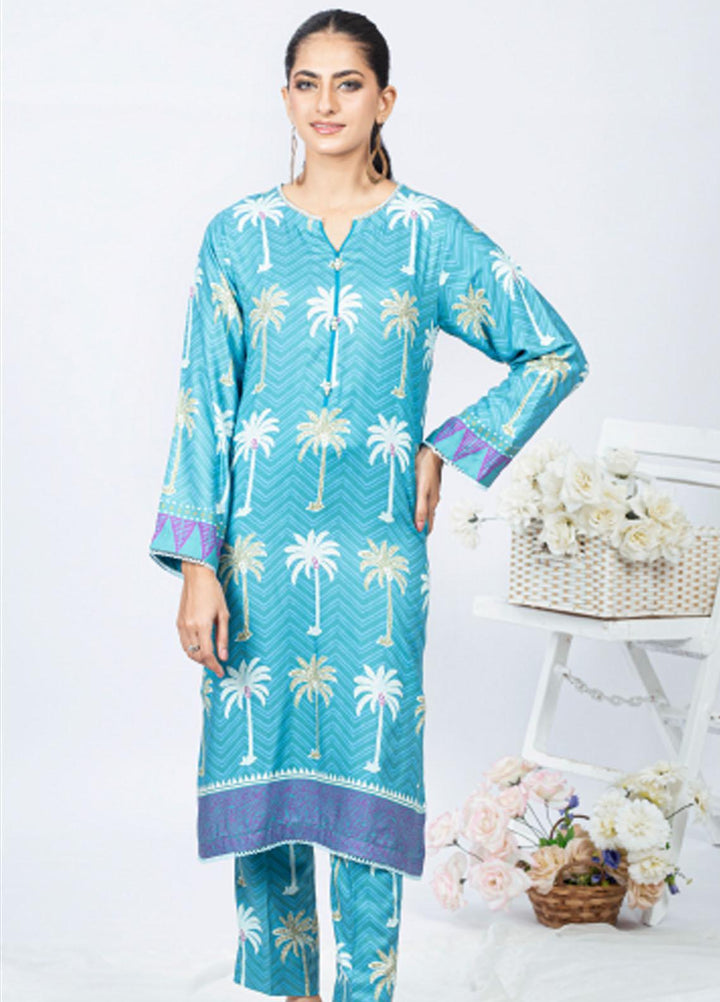 Gul Ahmed Embroidered Linen  Unstitched Kurties GA23WB WNSS 32013 - Winter Collection