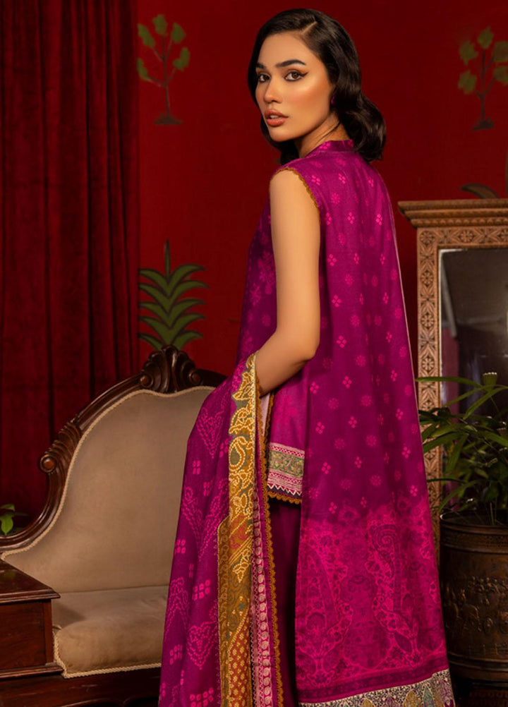 Gul Ahmed Printed Pashmina Suits Unstitched 3 Piece GA23WC AP 32008 - Winter Collection