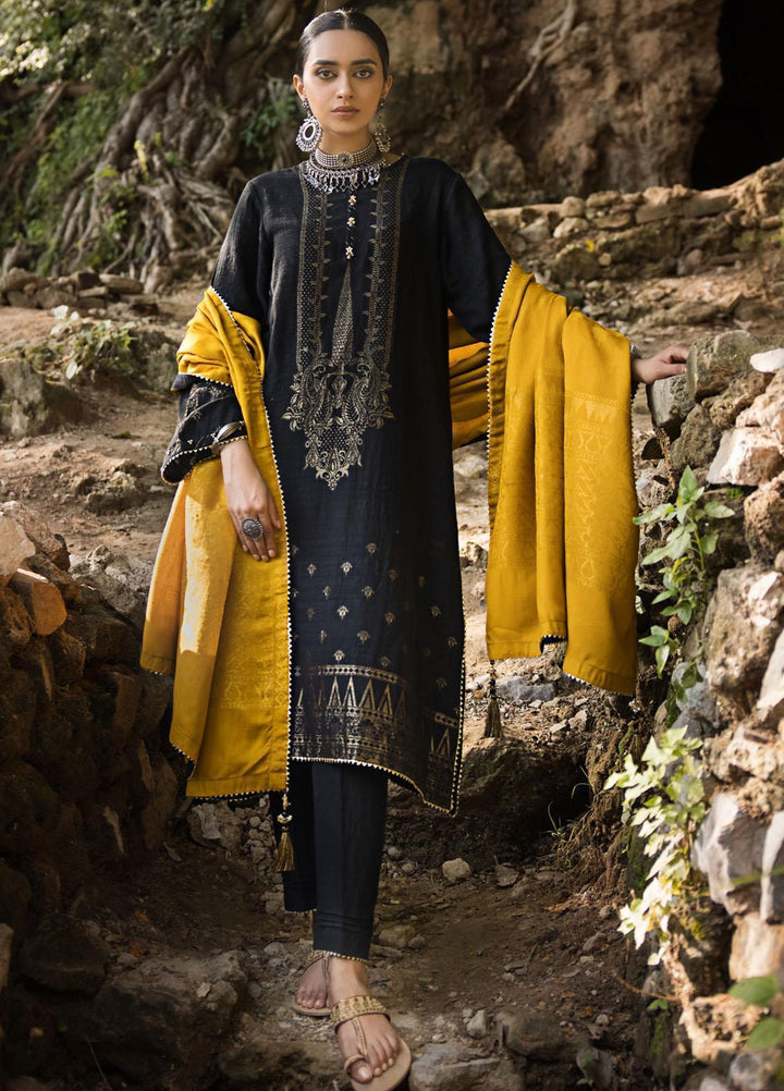 Gul Ahmed Jacquard Khaddar Suits Unstitched 3 Piece GA23WC AP 32088 - Winter Collection