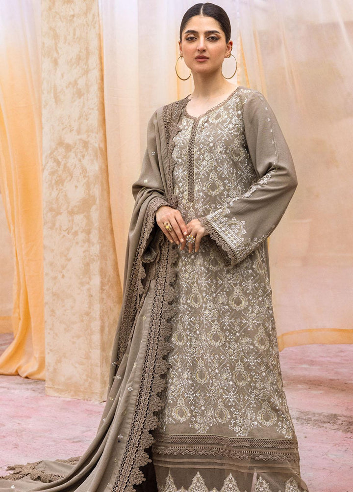 Gul Ahmed Embroidered Karandi Suits Unstitched 3 Piece GA23WC AY 32025 - Winter Collection