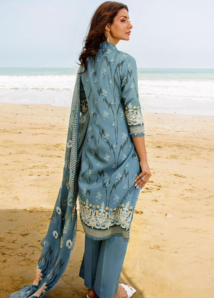 Gul Ahmed Printed Corduroy Suits Unstitched 3 Piece GA23WC CD 32007 - Winter Collection