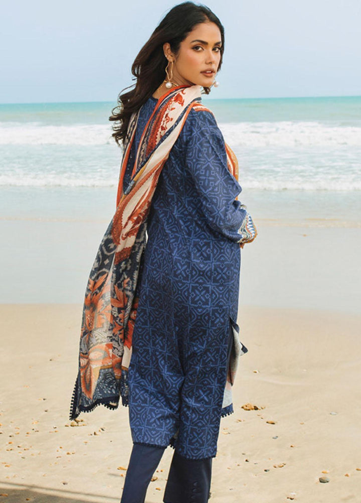 Gul Ahmed Printed Corduroy Suits Unstitched 3 Piece GA23WC CD 32008 - Winter Collection