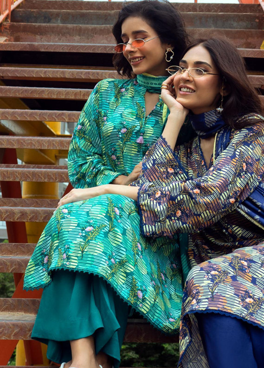 Gul Ahmed Printed Linen Suits Unstitched 3 Piece GA23WC LT 32009A - Winter Collection