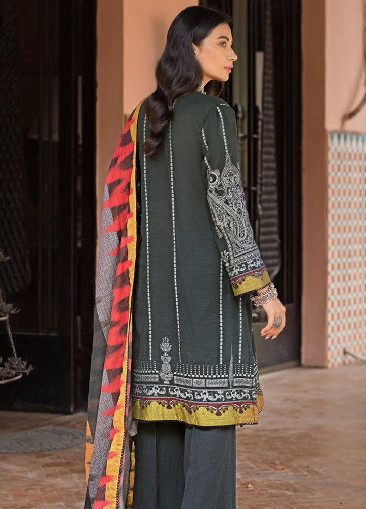 Gul Ahmed Jacquard Khaddar Suits Unstitched 3 Piece GA23WC MJ 32072 - Winter Collection