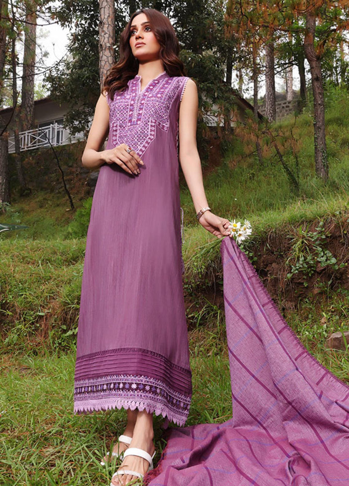 Gul Ahmed Embroidered Cotton Suits Unstitched 3 Piece GA23WC ST 32017 - Winter Collection