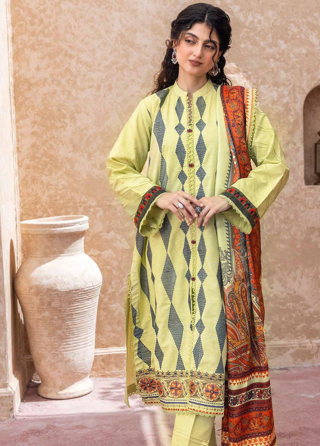 Glamour By Gul Ahmed Fancy Pashmina Suits Unstitched 3 Piece GA23WG AP-32037 - Winter Collection