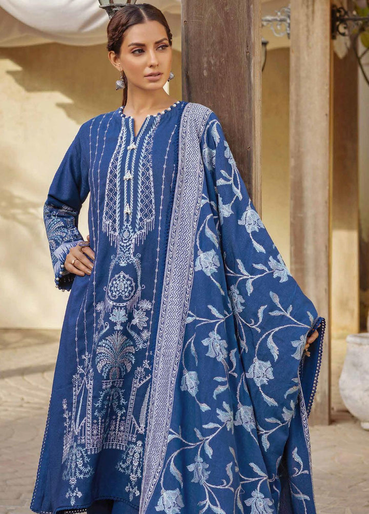 Glamour By Gul Ahmed Fancy Karandi Suits Unstitched 3 Piece GA23WG AY-32019 - Winter Collection
